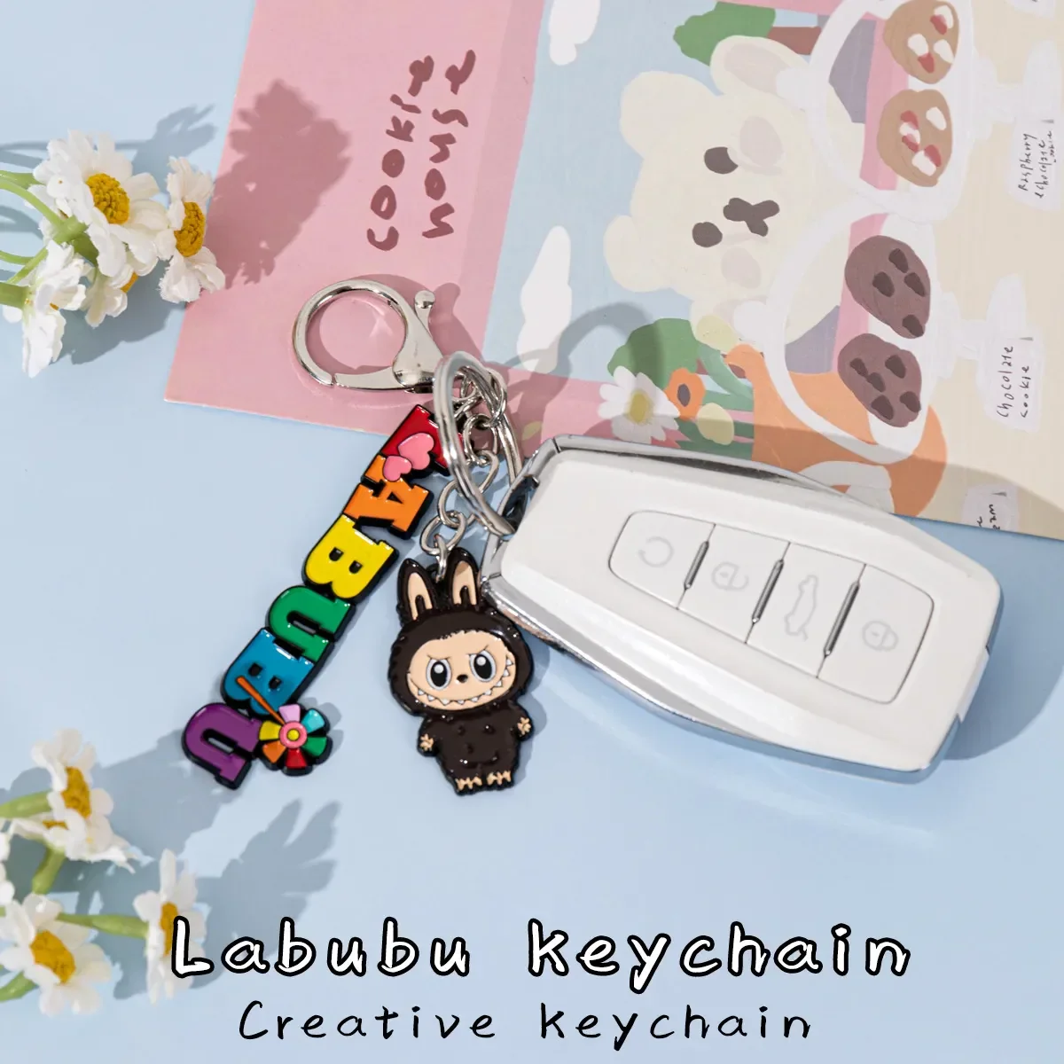 Labuboo Colorburst Mischief Keychain - Image 3