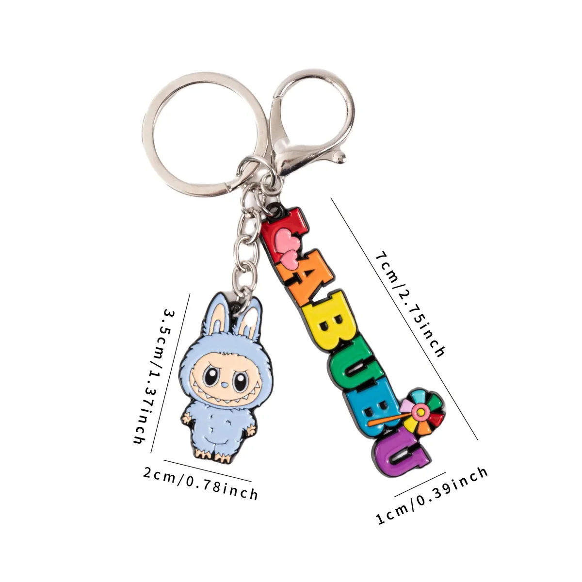 Labuboo Colorburst Mischief Keychain - Image 7