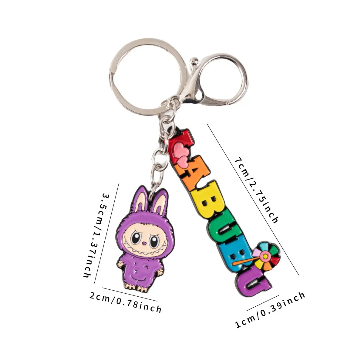 Labuboo Colorburst Mischief Keychain - Image 9