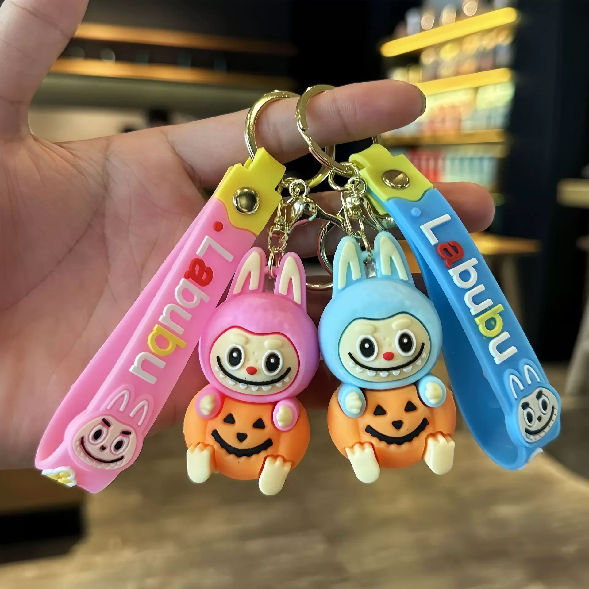 Labuboo Halloween Pumpkin 3D Keychain - Image 4
