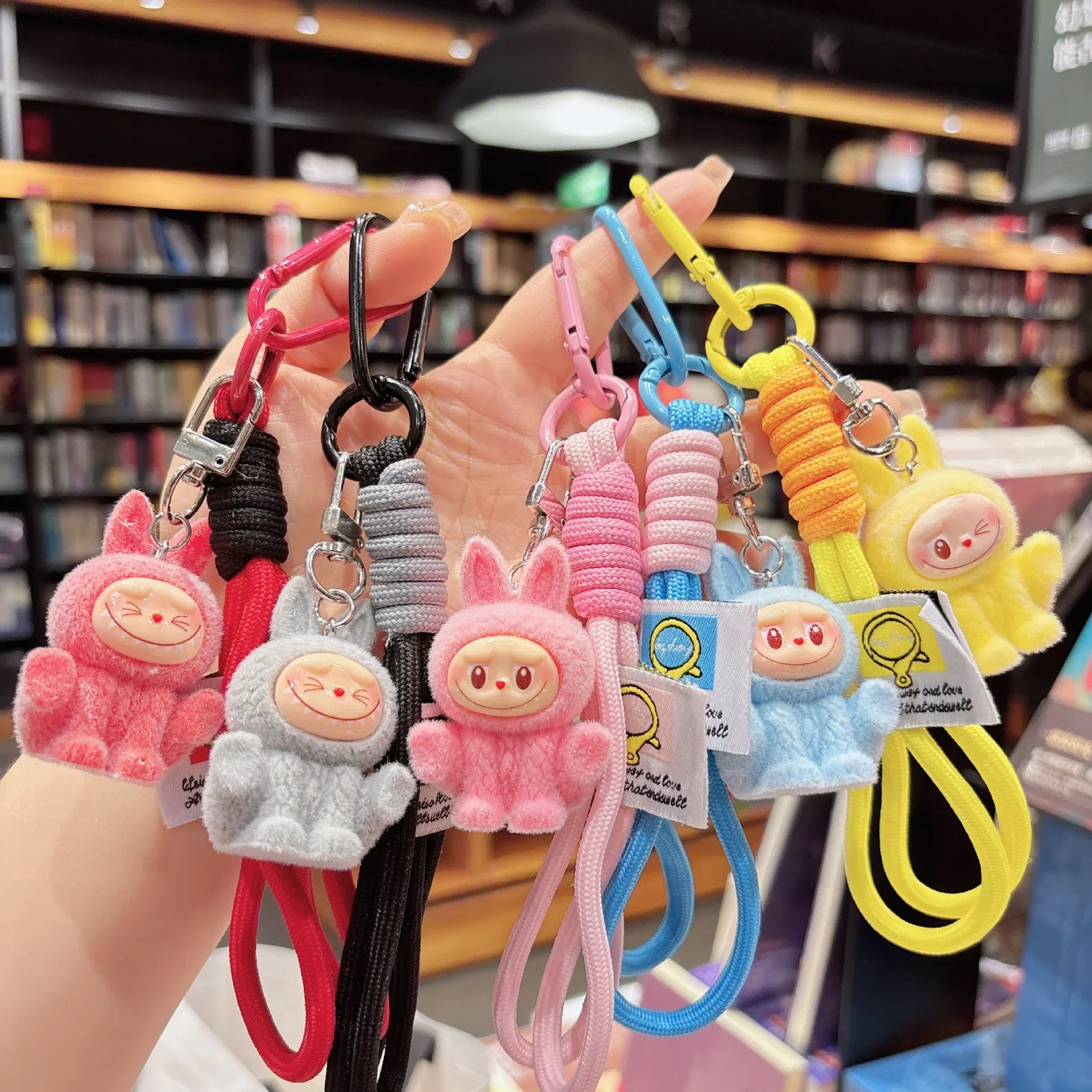Labuboo Happy Squat Lanyard Keychain - Image 3