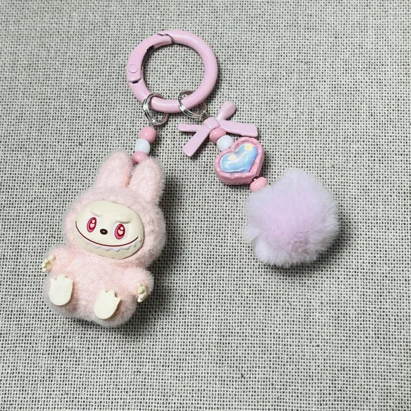 Labuboo Pom Pom Fluff Keychain - Image 2