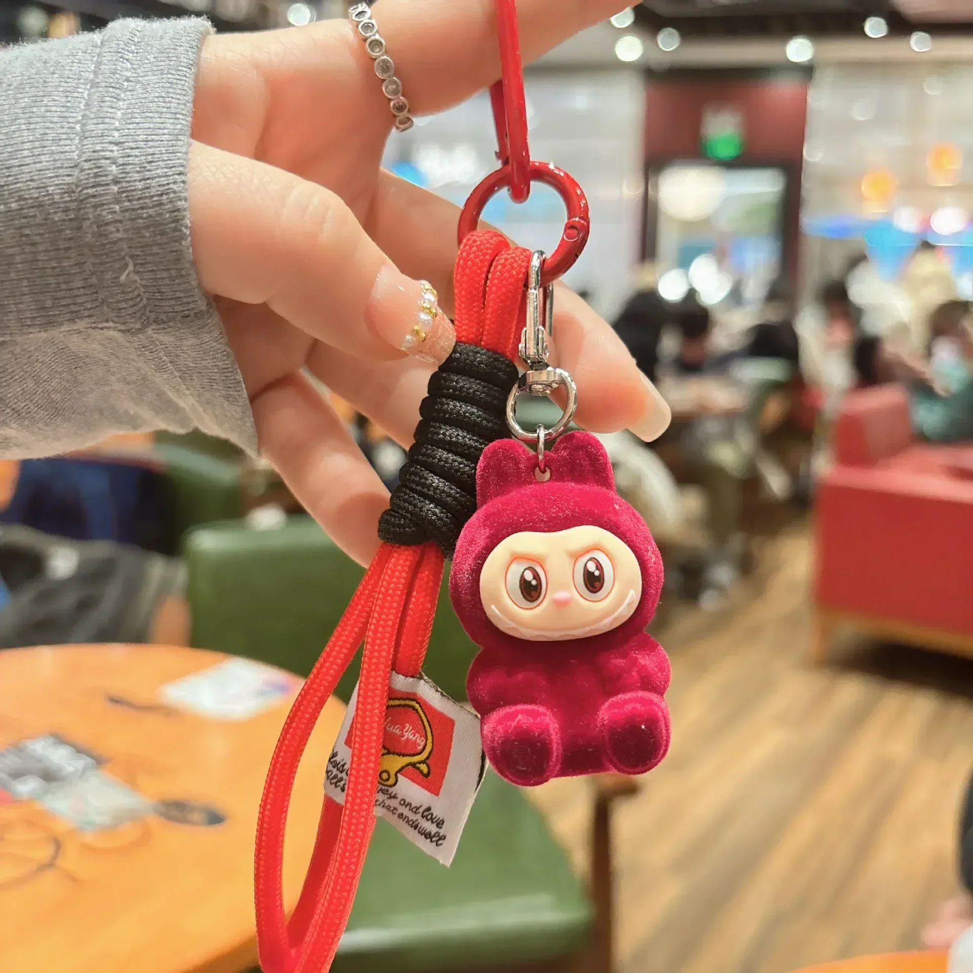 Labuboo Sit & Grin Lanyard Keychain - Image 5