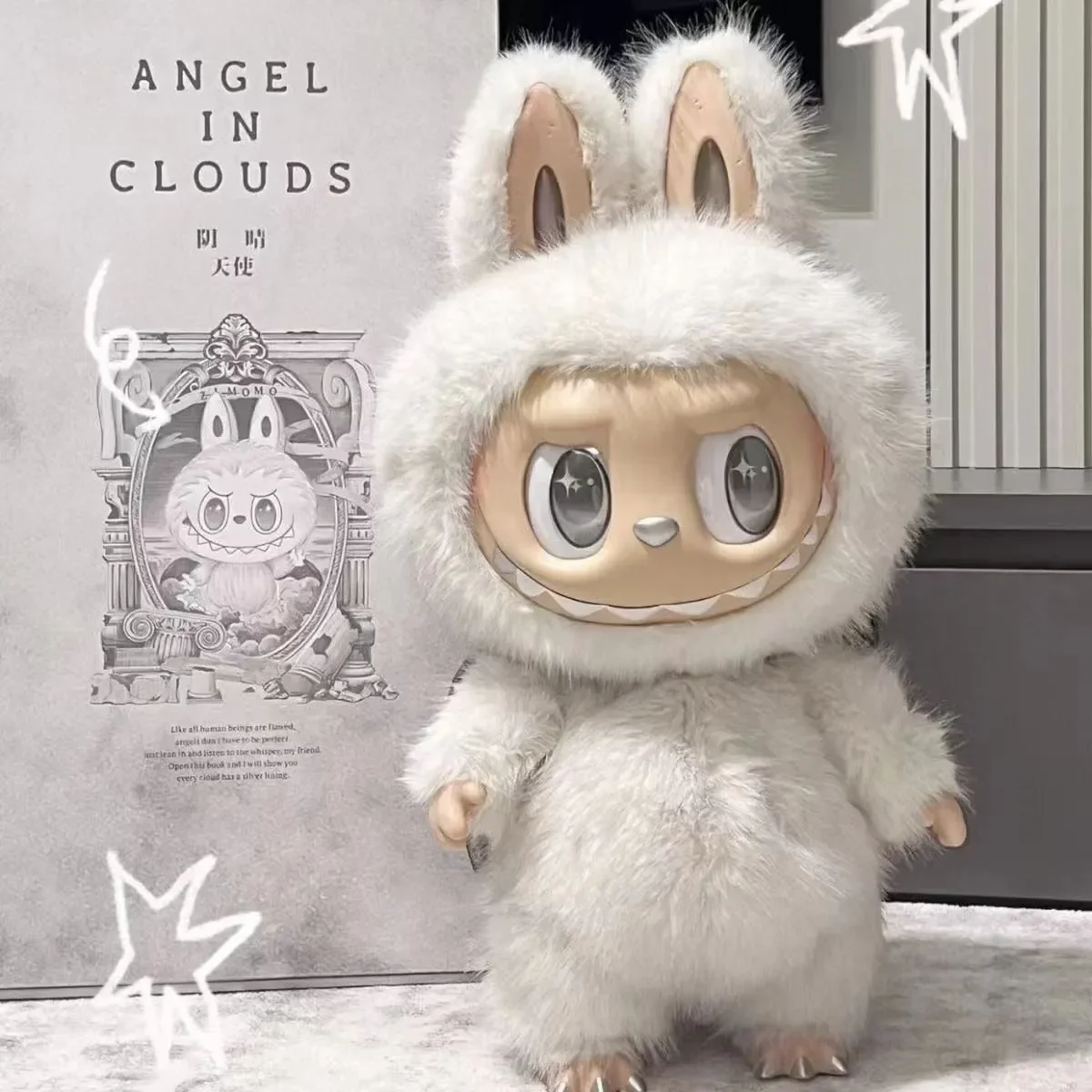 Labubu Archangel Zimomo Giant Doll - Image 8