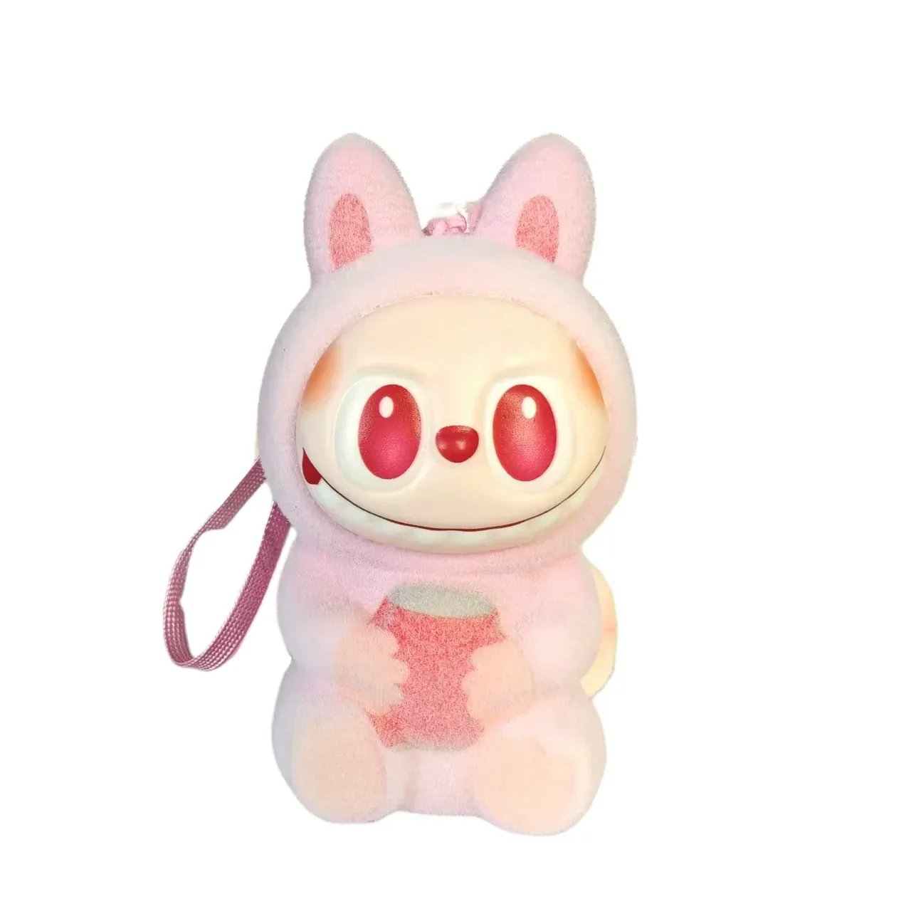 Labubu Chill Can Squishy Keychain - Image 4