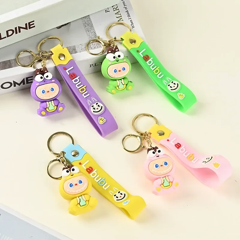 Labubu Dino Cosplay 3D Keychain