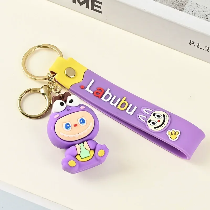 Labubu Dino Cosplay 3D Keychain - Image 5