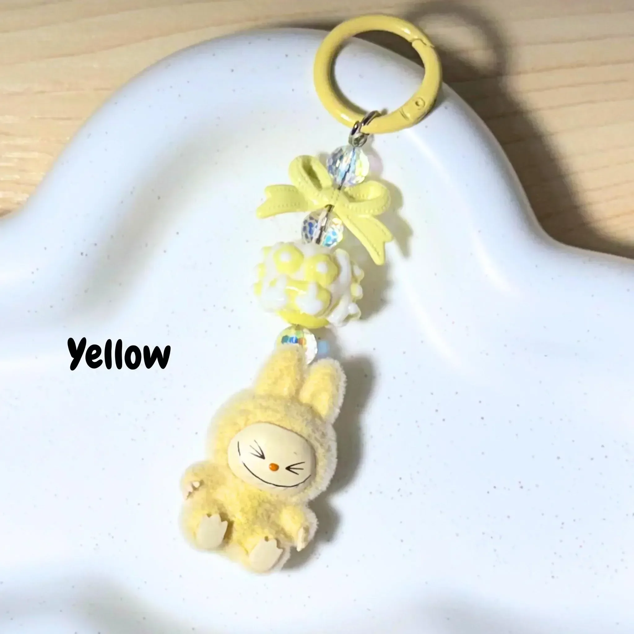 Labubu Elite Sitting Charm Keychain - Image 12