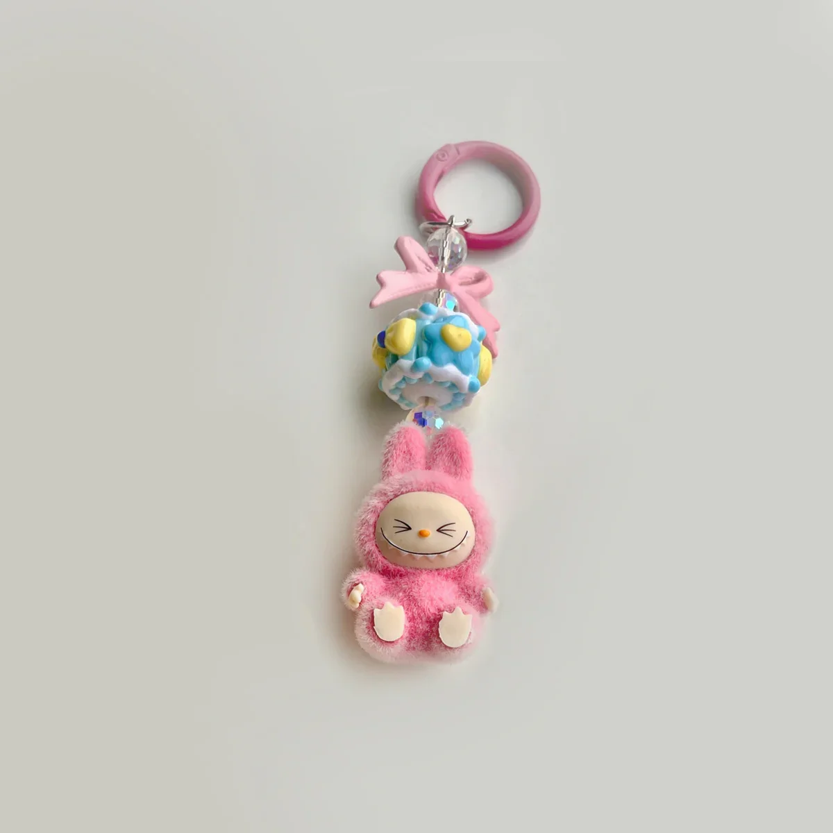Labubu Elite Sitting Charm Keychain - Image 27