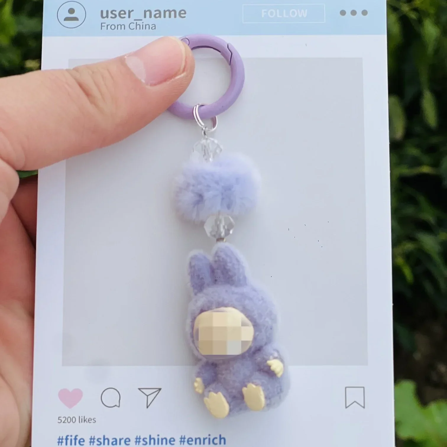 Labubu Elite Sitting Charm Keychain - Image 31