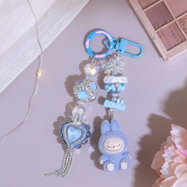 Labubu Elite Sitting Charm Keychain - Image 40