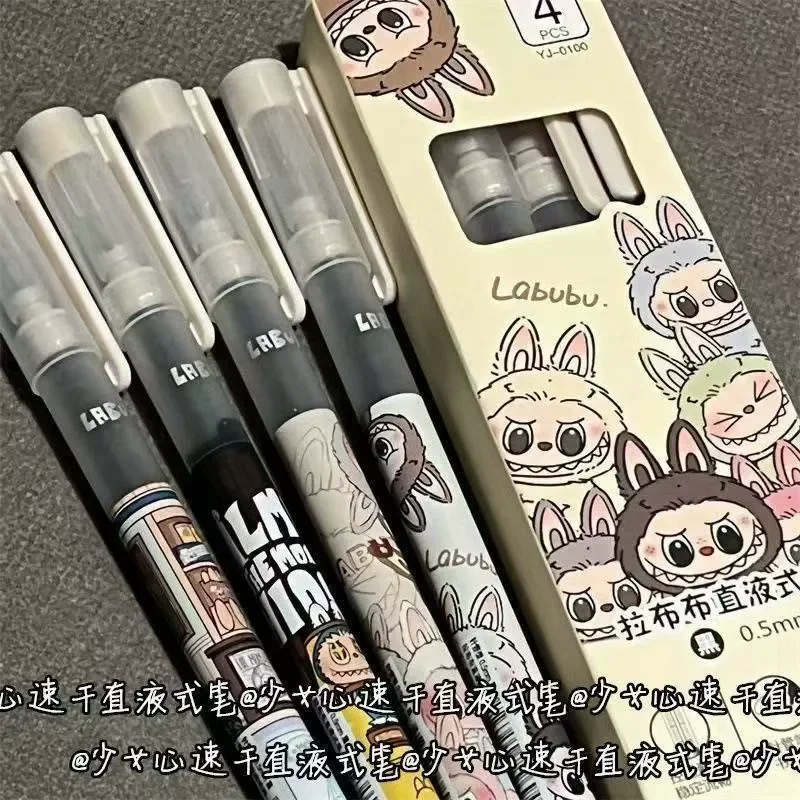 Labubu Forest Mischief Gel Pen (Set of 4) - Image 3