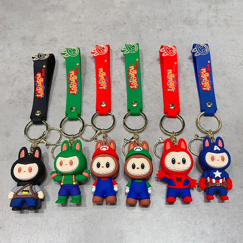 Labubu Hero Cosplay 3D Keychain - Image 6