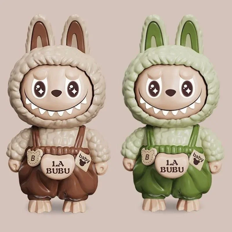 Labubu Jumpsuit Face Changing Keychain - Image 3
