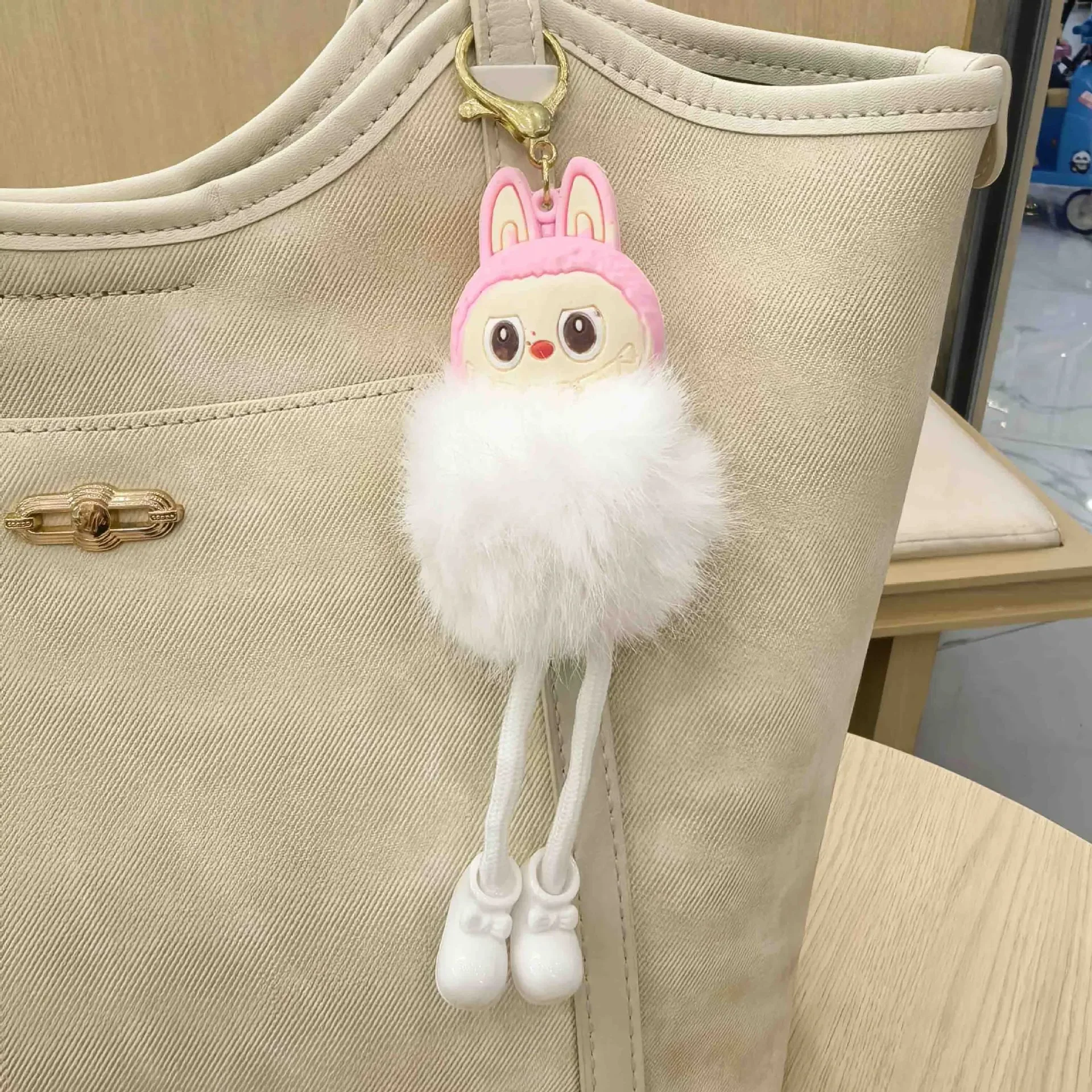 Labubu Long-Legged Plush Keychain - Image 7