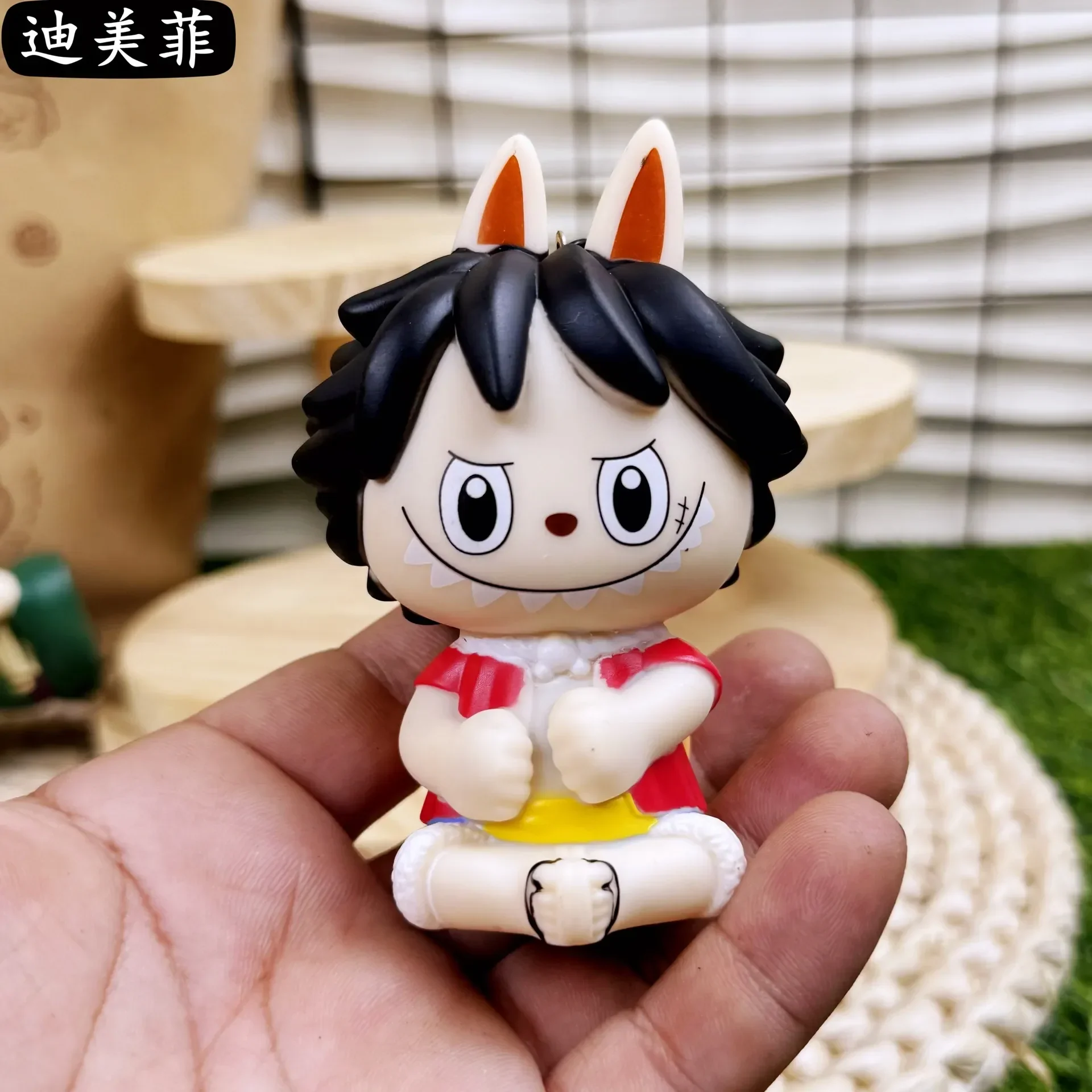 Labubu Monsters One Piece LED Keychain - Image 2