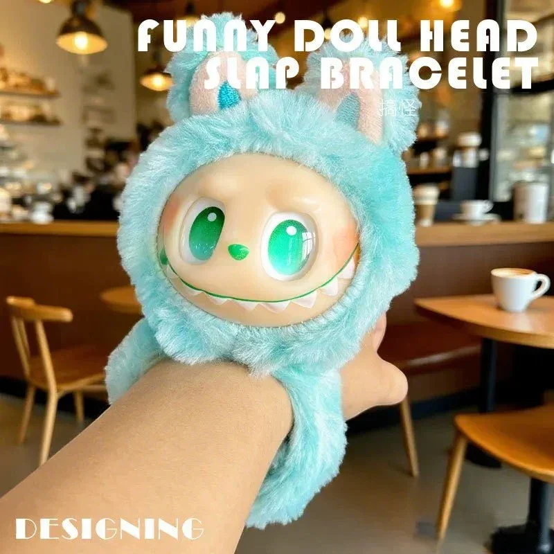 Labubu V3 Plush Slap-on Bracelet - Image 5