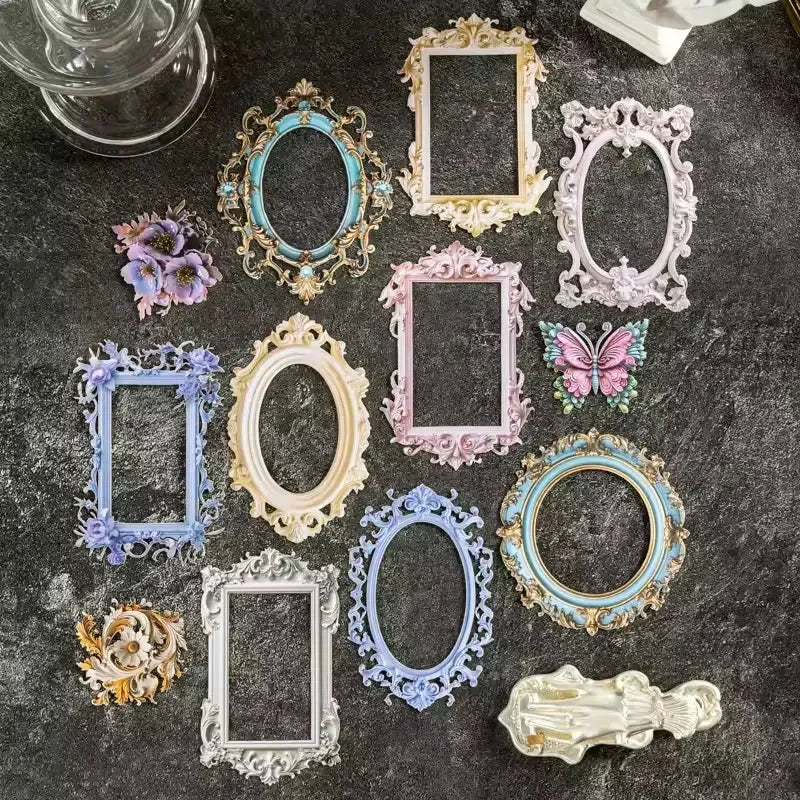Lace Dream Frame Collage Sticker Pack (10 Pcs) - Image 3