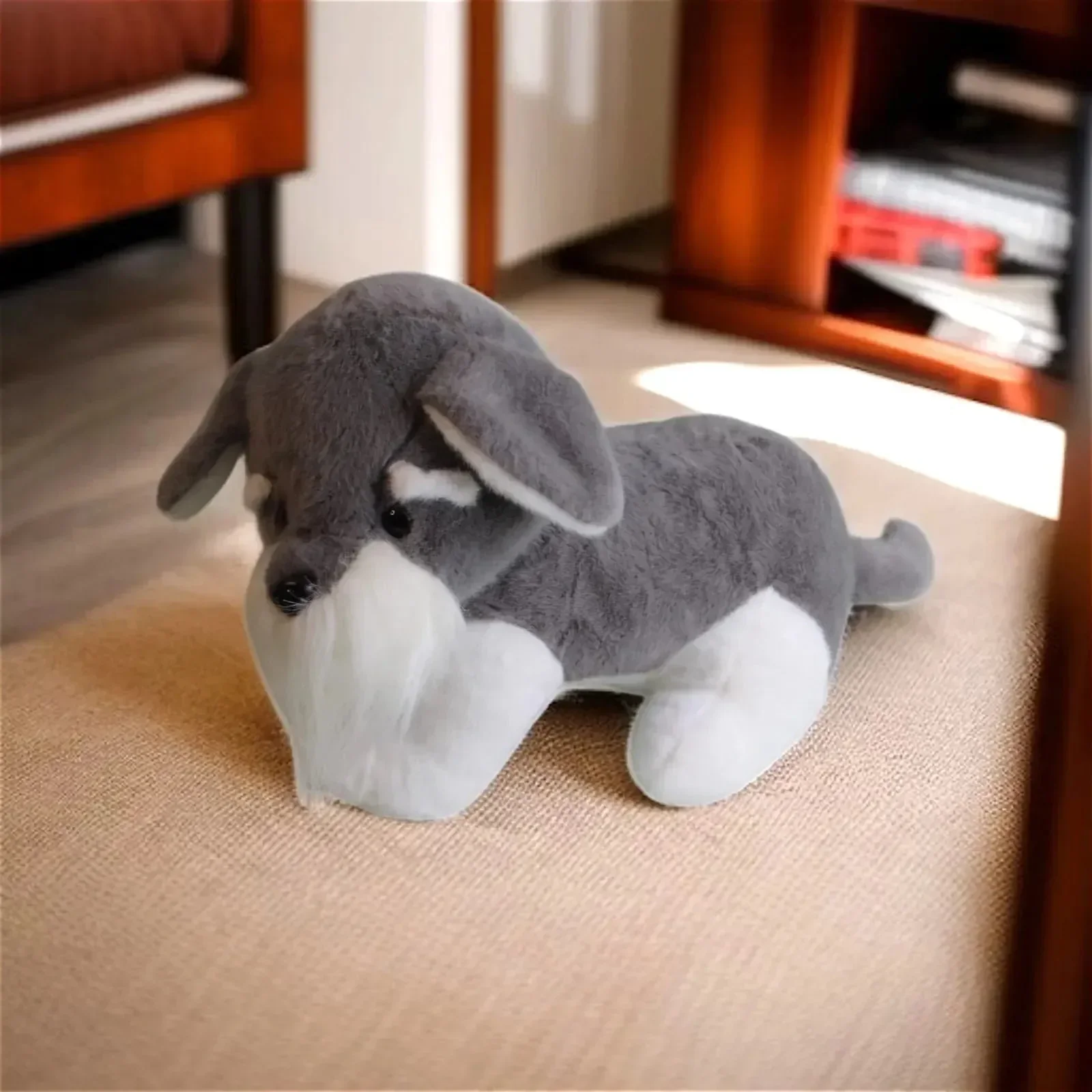 Lawrence Schnauzer Dog Plush Toy (45 cm) - Image 4