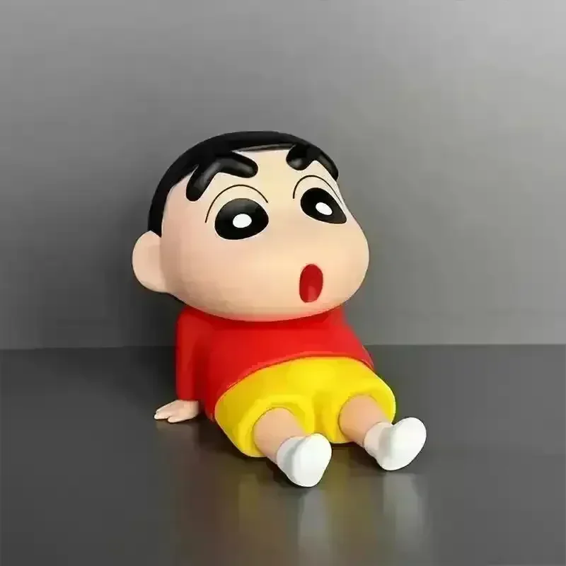 Lazy Shinchan Phone Stand Figurine - Image 2