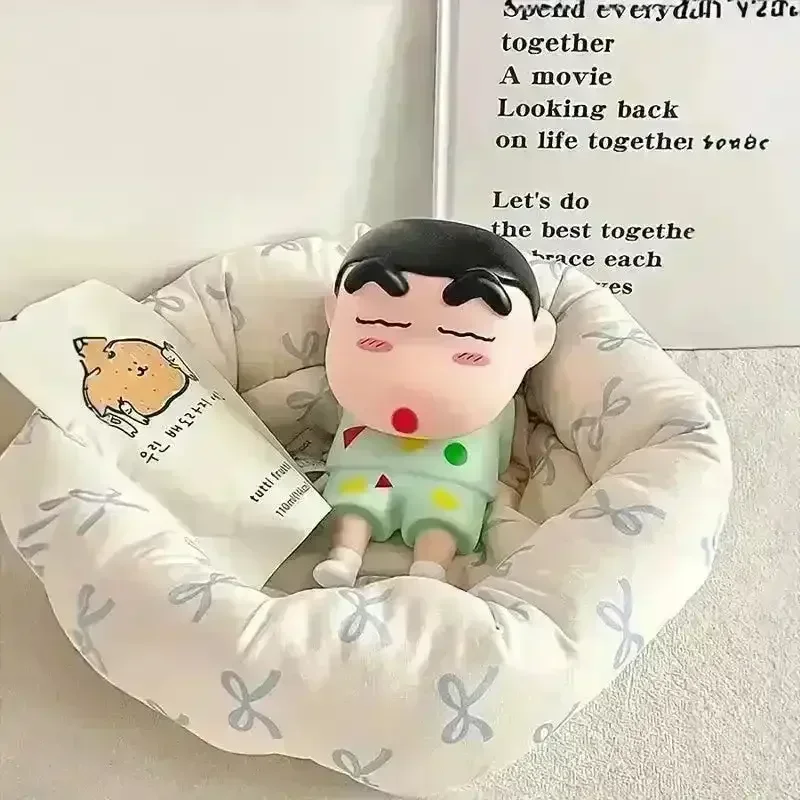 Lazy Shinchan Phone Stand Figurine - Image 5
