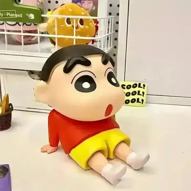 Lazy Shinchan Phone Stand Figurine - Image 6