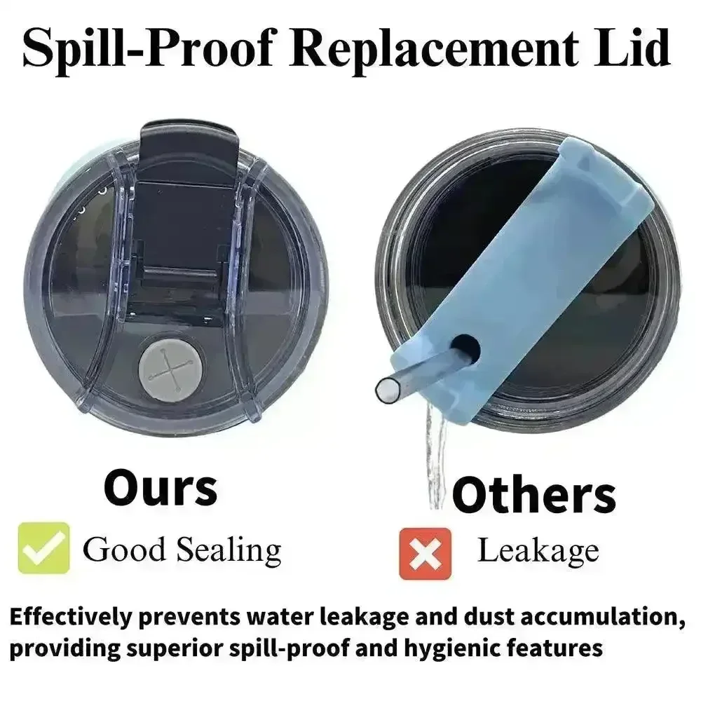 Leakproof Replacement Lid For Stanley 40 oz Tumbler - Image 4