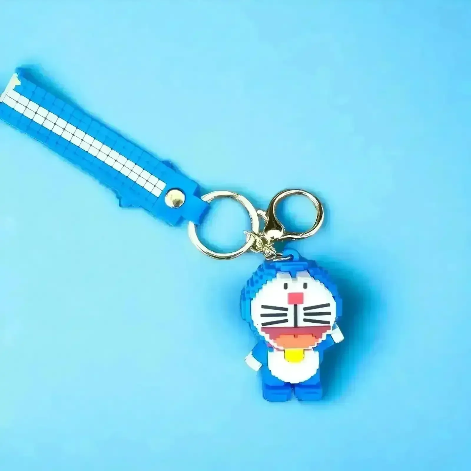 Lego Style Doraemon 3D Keychain - Image 3