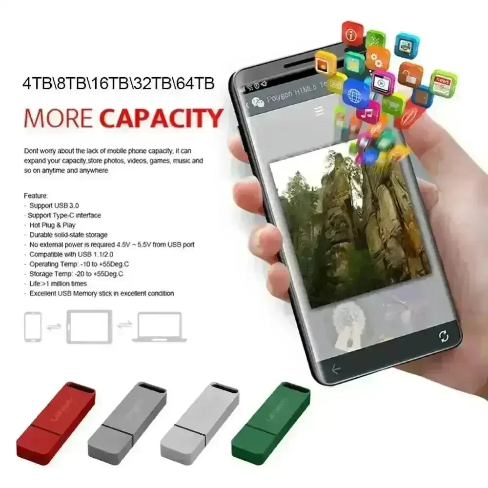 Lenovo High-Speed USB 3.0 Flash Drive - Image 2