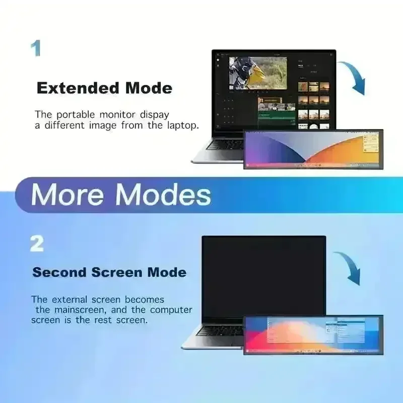 Lesown 8.8-Inch Secondary Screen Monitor - Image 6