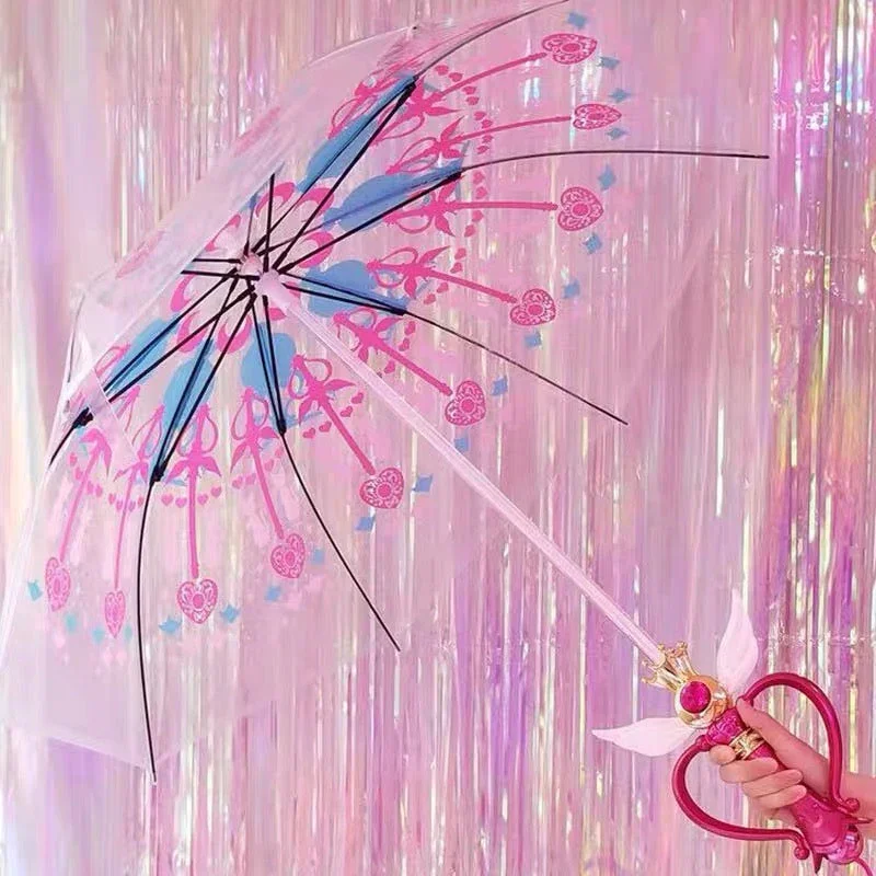Light Up Wand Sailor Moon Umbrella - Image 4