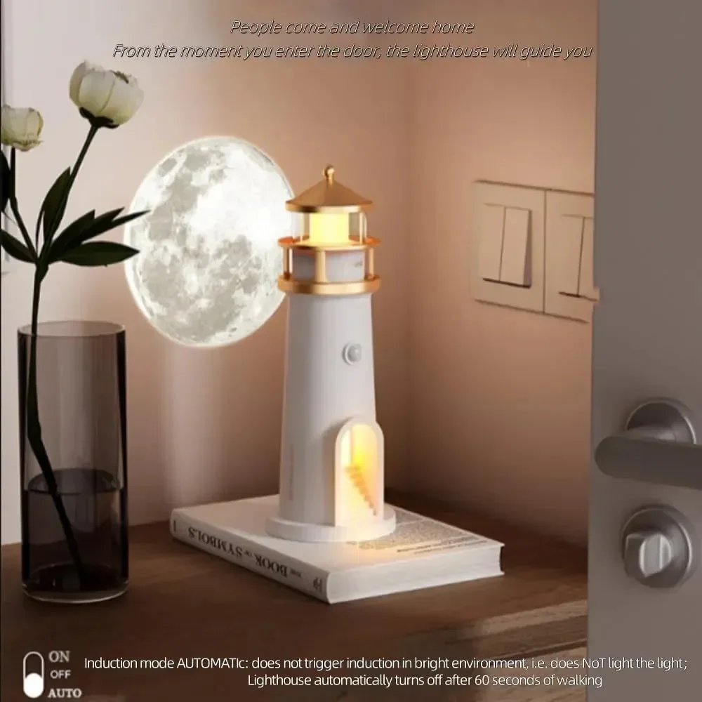 Lighthouse Moon Projector Lamp - Image 3