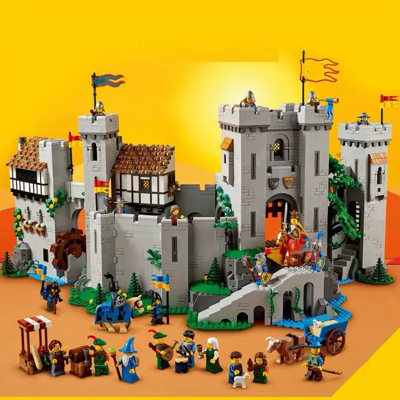Lion Knight's Castle Building Blocks (4514 Pcs) - Image 2