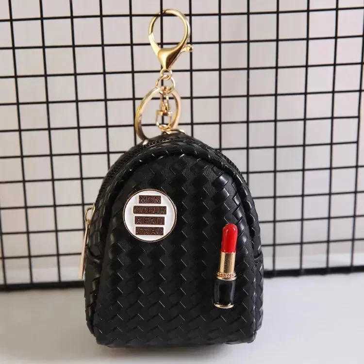 Lipstick Loot Mini Coin Purse Keychain - Image 7