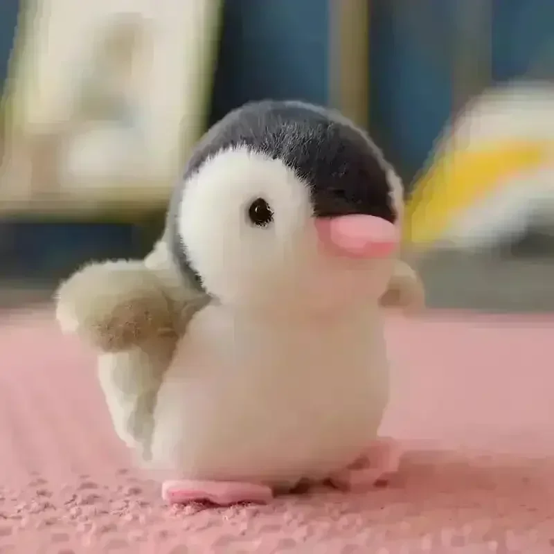 Little Squeaky Plush Penguin Keychain - Image 5