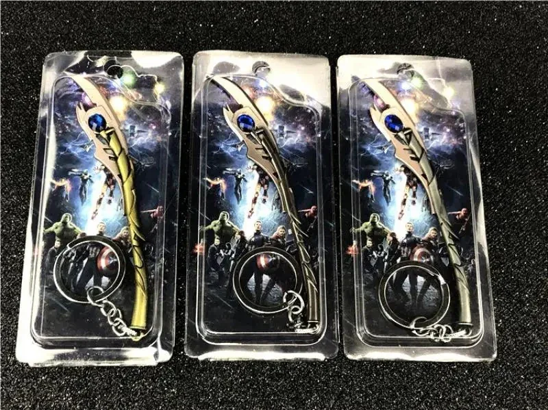 Loki's Long Scepter Weapon Metal Keychain - Image 7