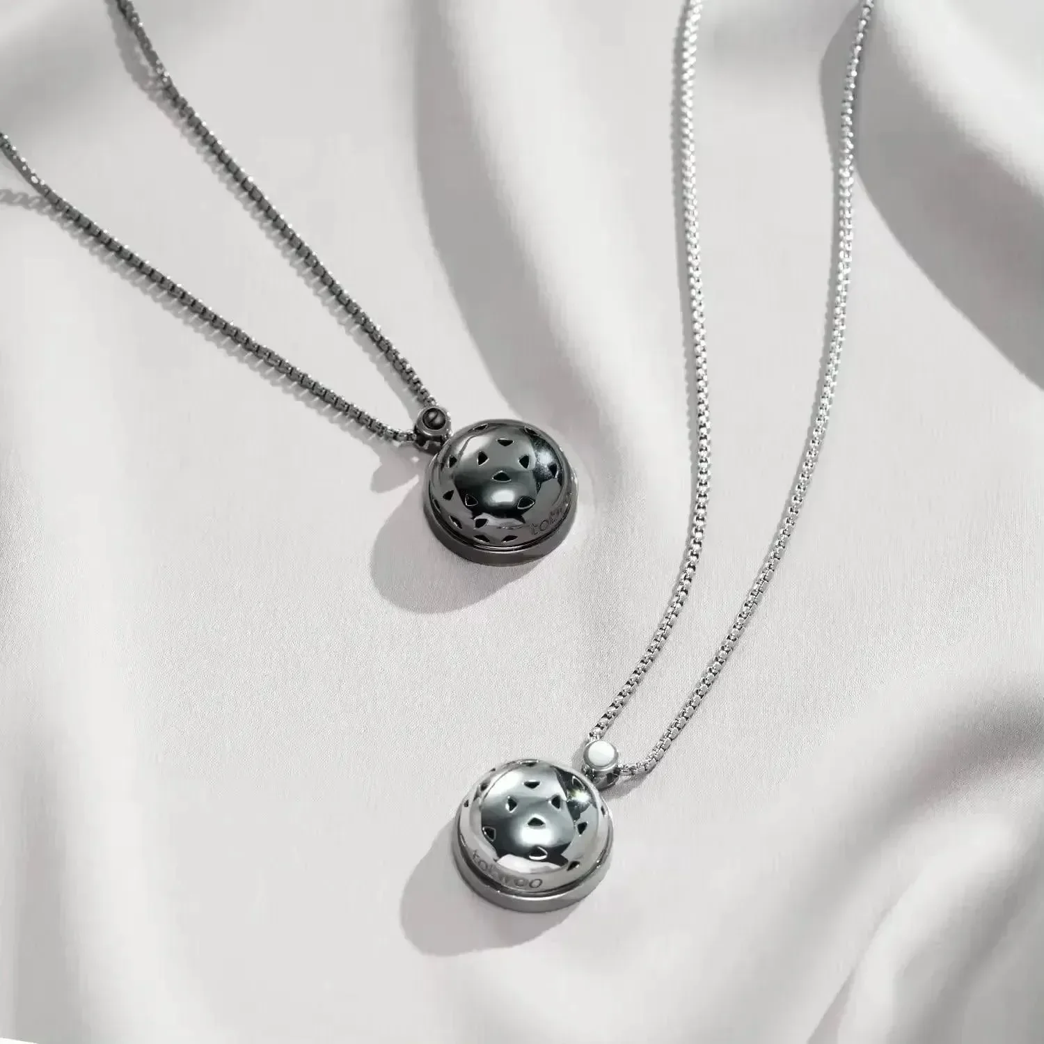 Long Distance Couple Love Necklace (Set of 2) - Image 7