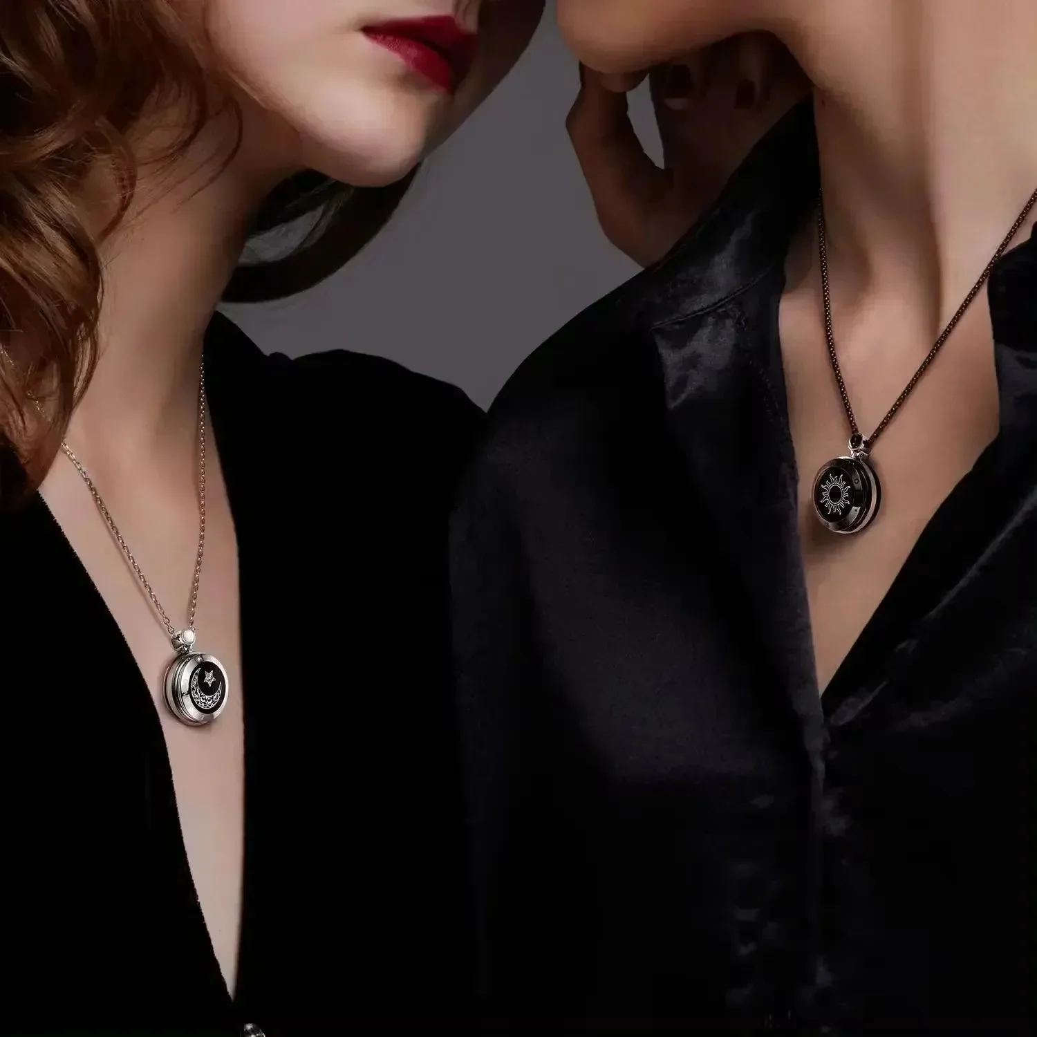 Long Distance Couple Love Necklace (Set of 2) - Image 8