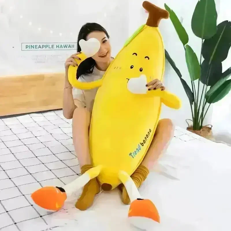 Long Legged Trend Banana Pillow Plushie (45 cm) - Image 2