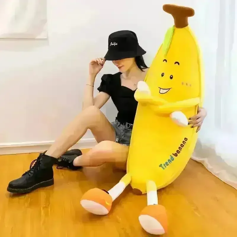 Long Legged Trend Banana Pillow Plushie (45 cm) - Image 3