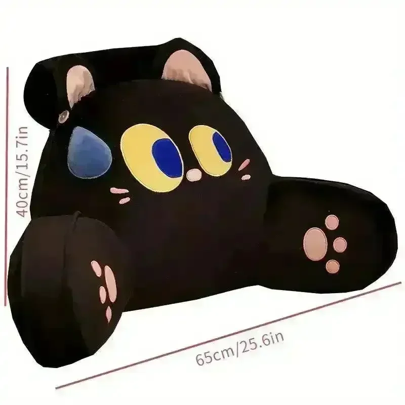 Loopy Eyed Cat Dog Rabbit Backrest Pillow - Image 5