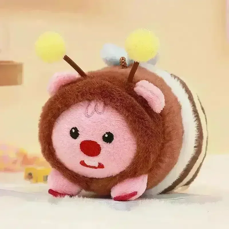 Loopy Pink Plush Pendants - Image 2