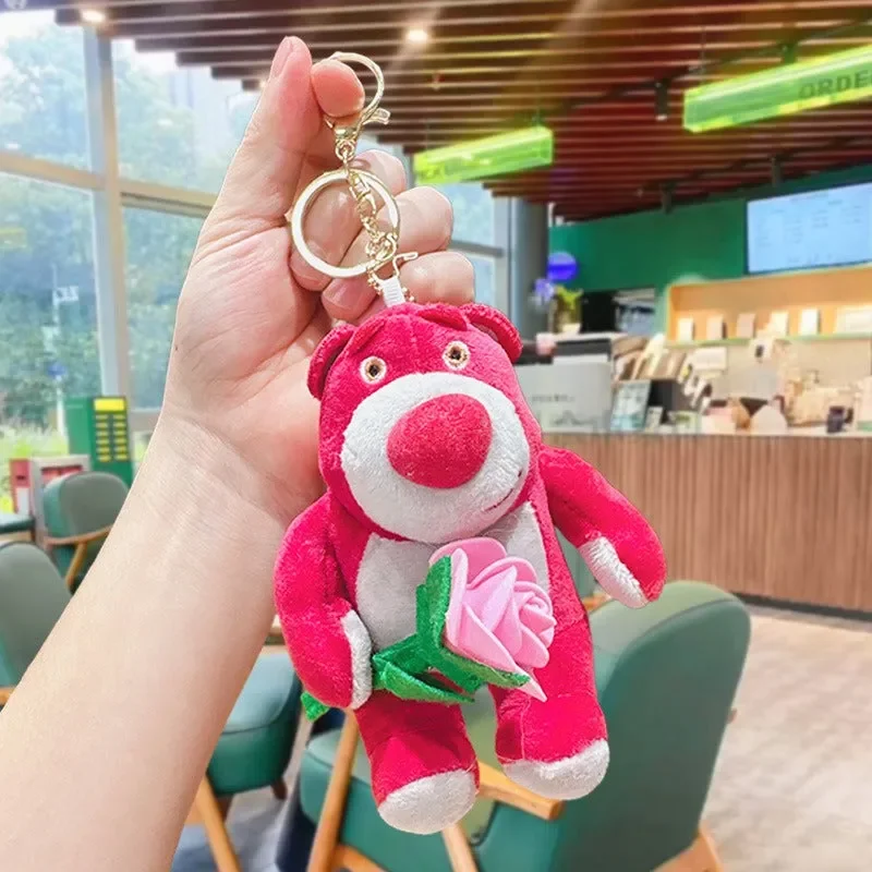Lotso Bear Love Bloom Plush Keychain - Image 6