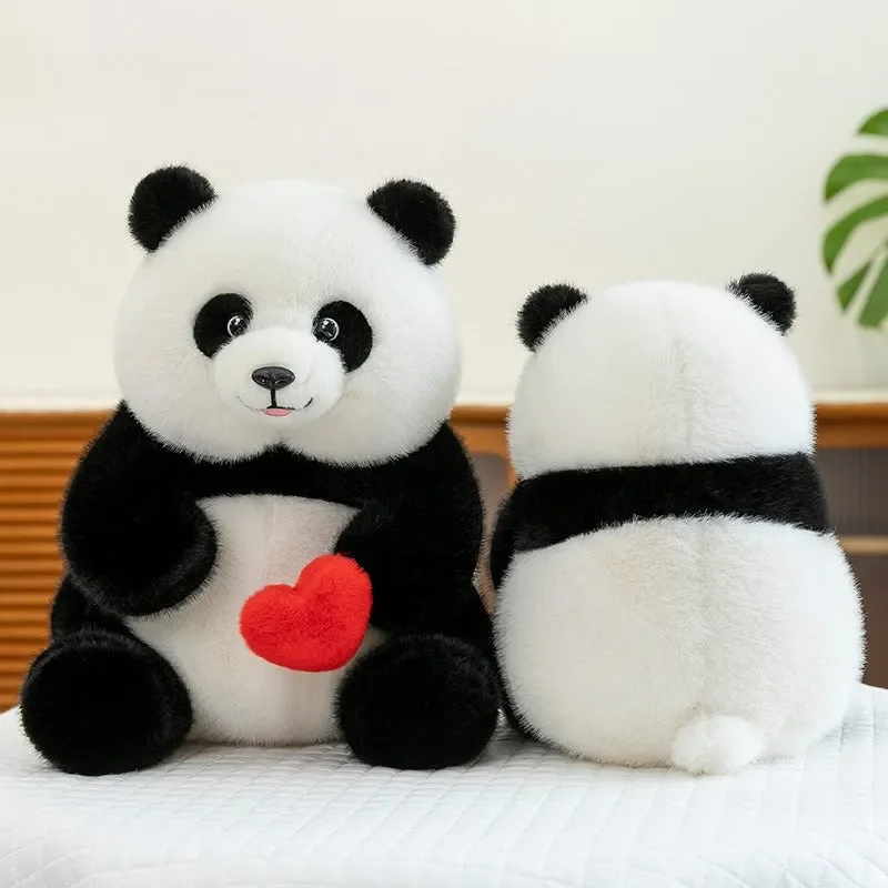 Loveable Heart Giant Panda Plushie - Image 5