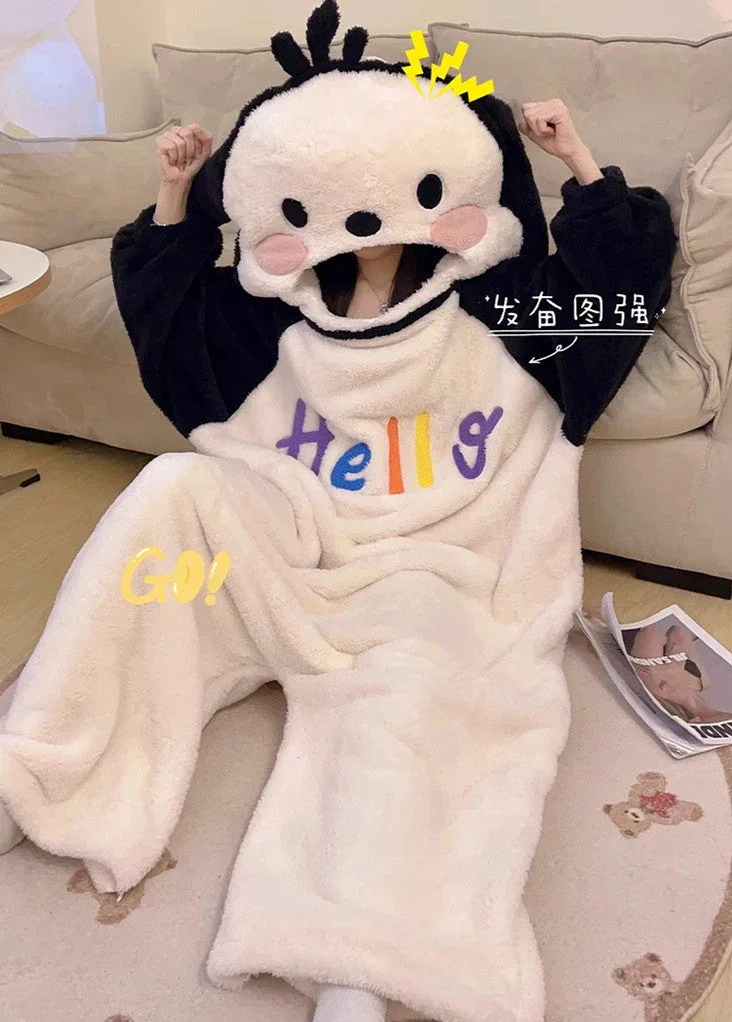 Cozy Pochacko Long Ear Hoodie - Image 4