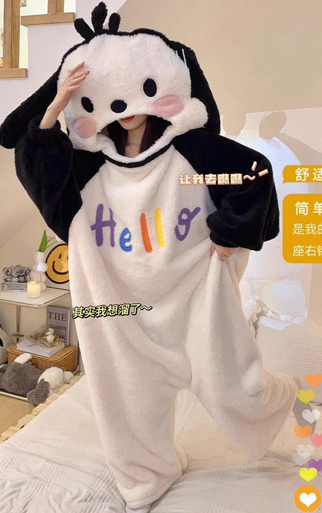 Cozy Pochacko Long Ear Hoodie - Image 5