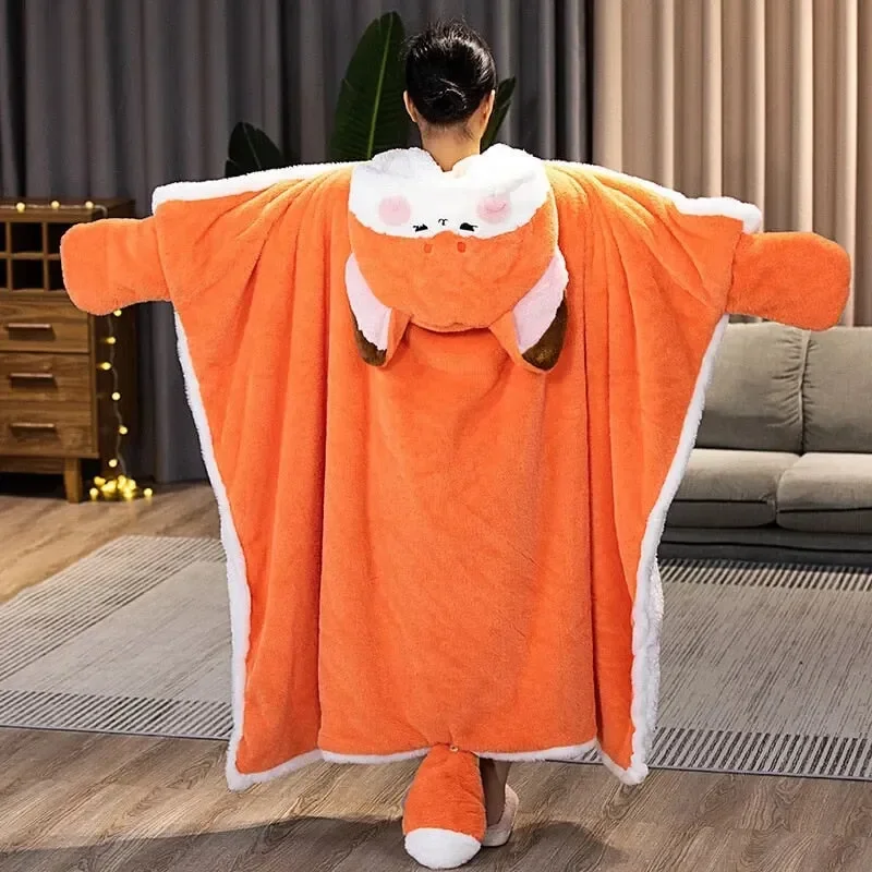 Foxfire Plush Hoodie Blanket - Image 12