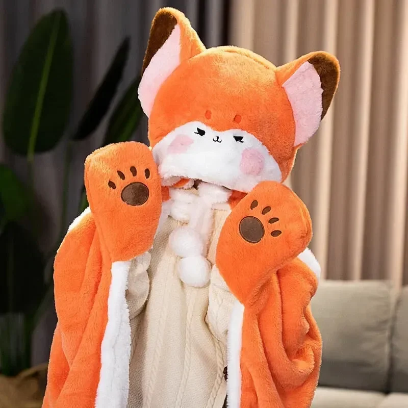 Foxfire Plush Hoodie Blanket - Image 14