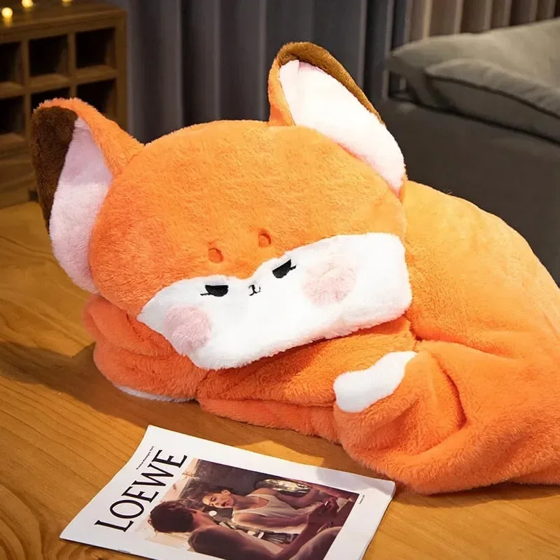 Foxfire Plush Hoodie Blanket - Image 9