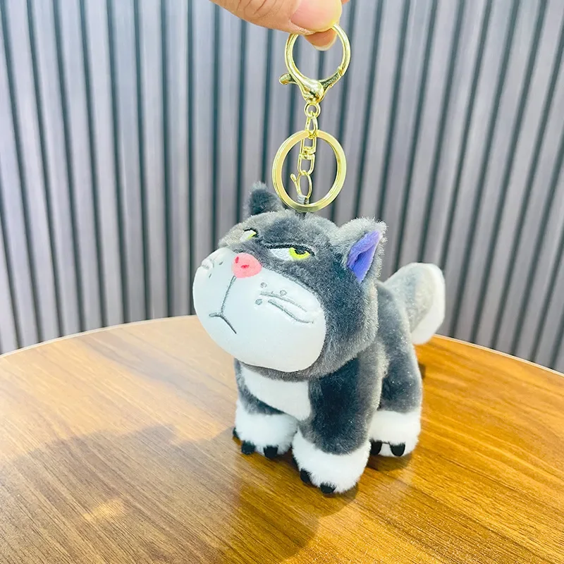 Lucifer Cat Grim Attitude Keychain - Image 2